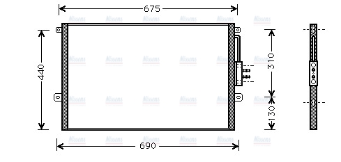 AVA Aircon Condenser JE5018