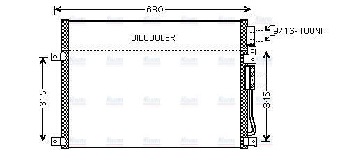 AVA Aircon Condenser JEA5045