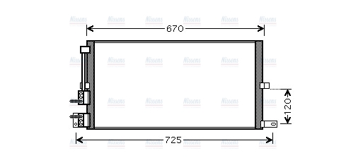 AVA Aircon Condenser JRA5043