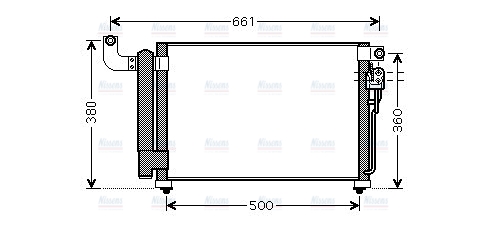 AVA Aircon Condenser KA5082D