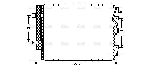 AVA Aircon Condenser KA5123D