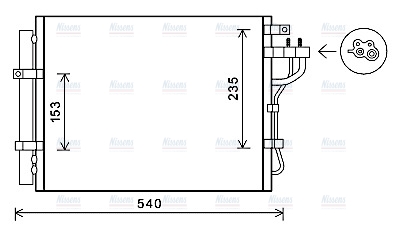 AVA Aircon Condenser KA5188D