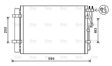 AVA Aircon Condenser KA5198D