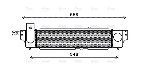 AVA Charge Air Intercooler KAA4140