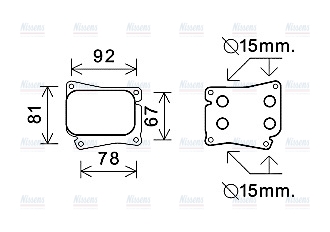 AVA Oil Cooler MS3559