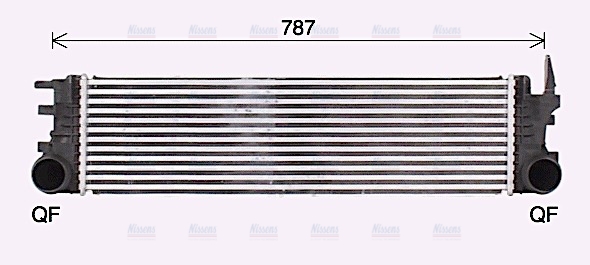 AVA Charge Air Intercooler MS4721