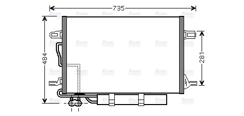 AVA Aircon Condenser MSA5307D
