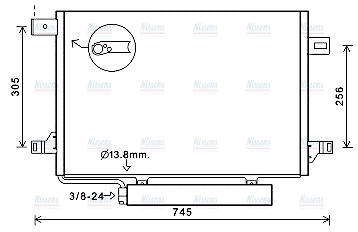 AVA Aircon Condenser MSA5572D