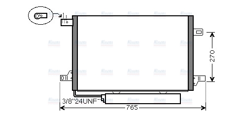 AVA Aircon Condenser MSA5579D