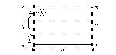 AVA Aircon Condenser MSA5605