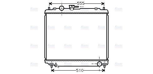 AVA Coolant Radiator MT2181