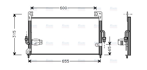 AVA Aircon Condenser MTA5115