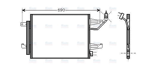 AVA Aircon Condenser MTA5177D