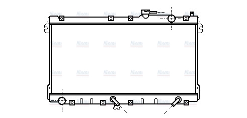 AVA Coolant Radiator MZ2094