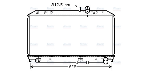AVA Coolant Radiator MZ2169