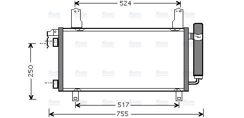 AVA Aircon Condenser MZ5157D