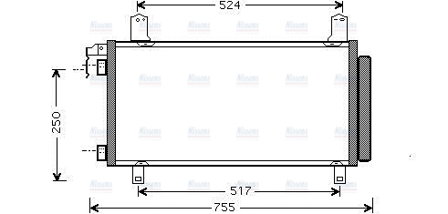 AVA Aircon Condenser MZ5158D