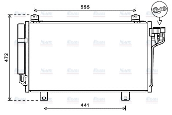AVA Aircon Condenser MZ5260D