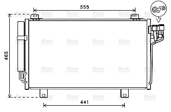AVA Aircon Condenser MZ5261D
