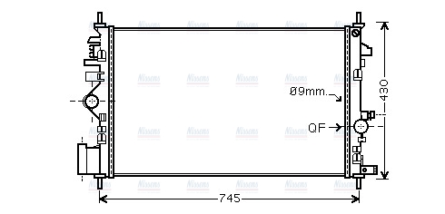 AVA Coolant Radiator OL2468 – ARKS4Cooling.com