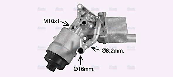 AVA Oil Cooler & Filter Housing OL3702H