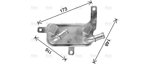 AVA Oil Cooler OL3708