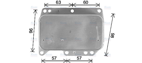 AVA Oil Cooler OL3710