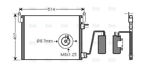 AVA Aircon Condenser OL5452D