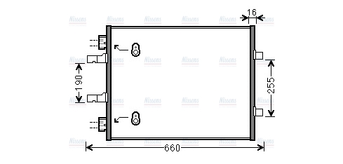AVA Aircon Condenser OL5480