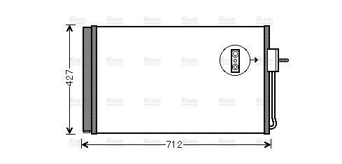 AVA Aircon Condenser OL5611D