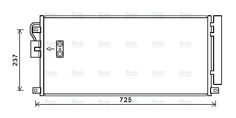 AVA Aircon Condenser OL5638D