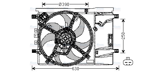 AVA Radiator Fan OL7539 – ARKS4Cooling.com