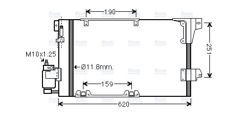 AVA Aircon Condenser OLA5251D