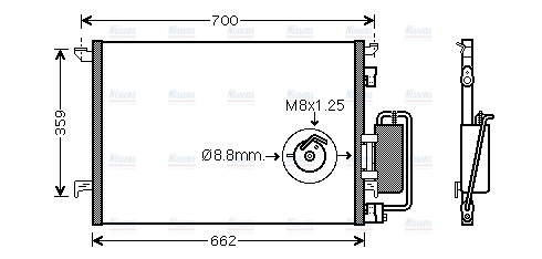 AVA Aircon Condenser OLA5333D
