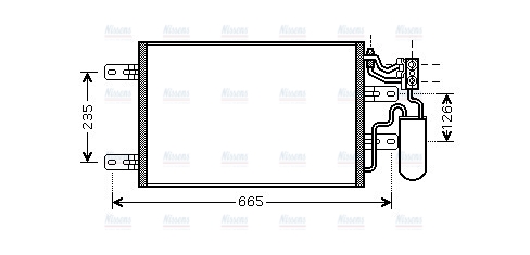 AVA Aircon Condenser OLA5394D