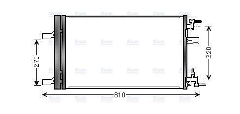 AVA Aircon Condenser OLA5499D