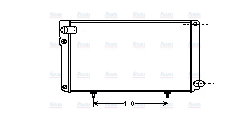 AVA Coolant Radiator PE2042