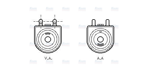 AVA Oil Cooler PE3271