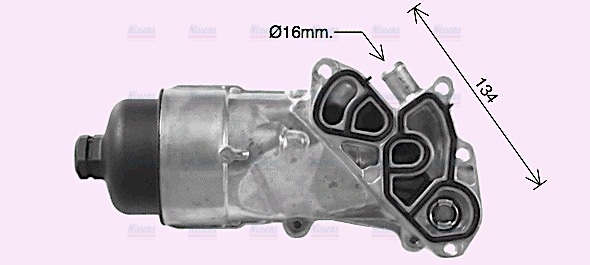 AVA Oil Cooler & Filter Housing PE3396H