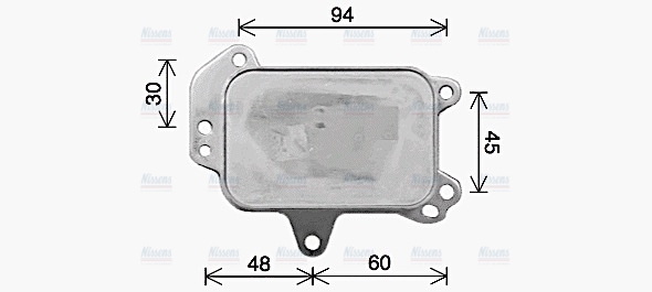 AVA Oil Cooler PE3424