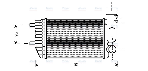AVA Charge Air Intercooler PE4183
