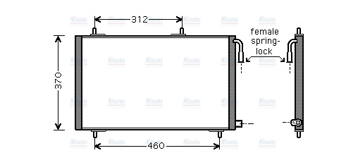 AVA Aircon Condenser PE5257