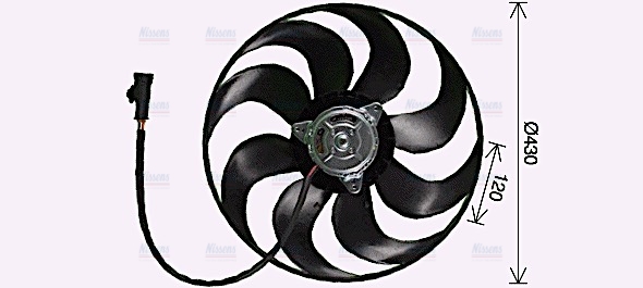 AVA Radiator Cooling Fan PE7559