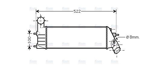 AVA Charge Air Intercooler PEA4261