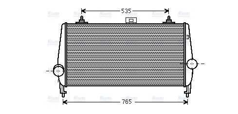 AVA Charge Air Intercooler PEA4338