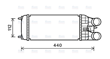 AVA Charge Air Intercooler PEA4361