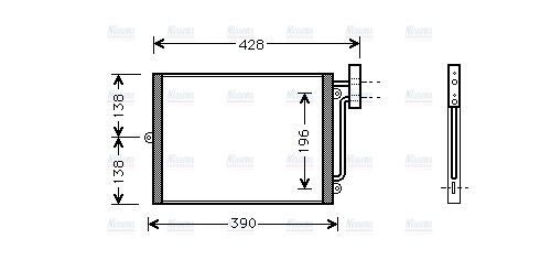 AVA Aircon Condenser PRA5038
