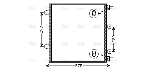 AVA Aircon Condenser REA5075