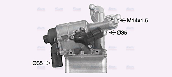 AVA Oil Cooler & Filter Housing RT3631H