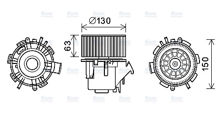 AVA Cabin Fan Blower Motor RT8600